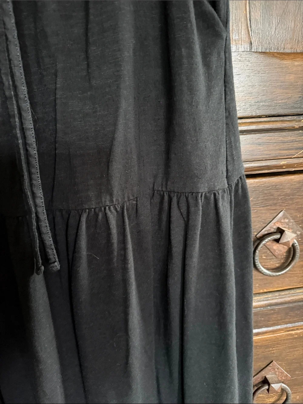 GAP Tiered Maxi Skirt with Pockets